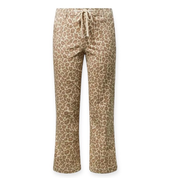 Torrid Weekend Mid Rise Wide Leg Leopard Pant - Picture 14 of 14